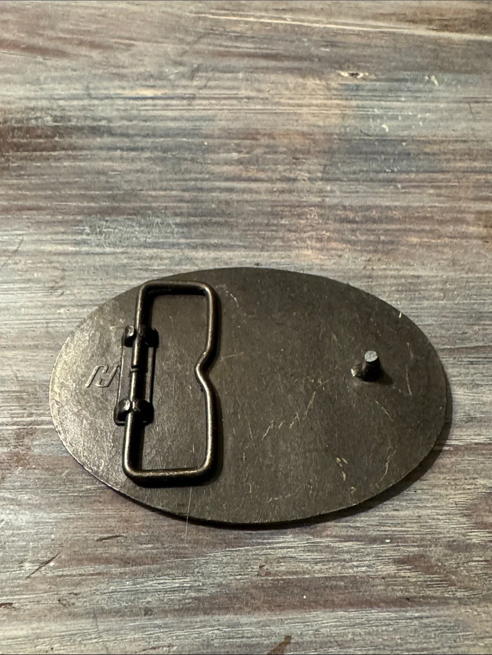 Brass Vintage Calf-Manna collectible Belt Buckle